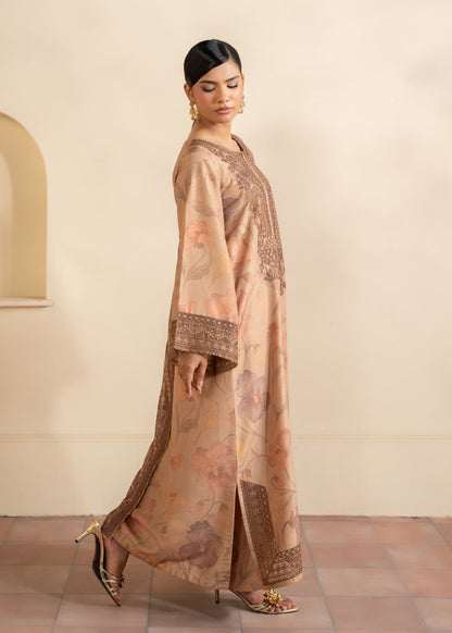 Camel Brown Khaddar Designer Salwar Suit Online in Sri Lanka India Australia