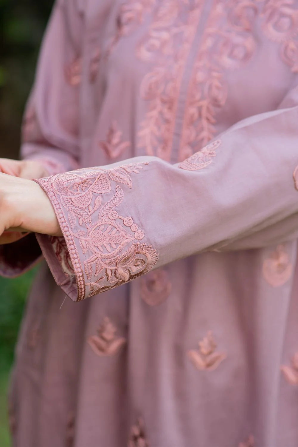 Pastel Purple Kurta with Straight Pants