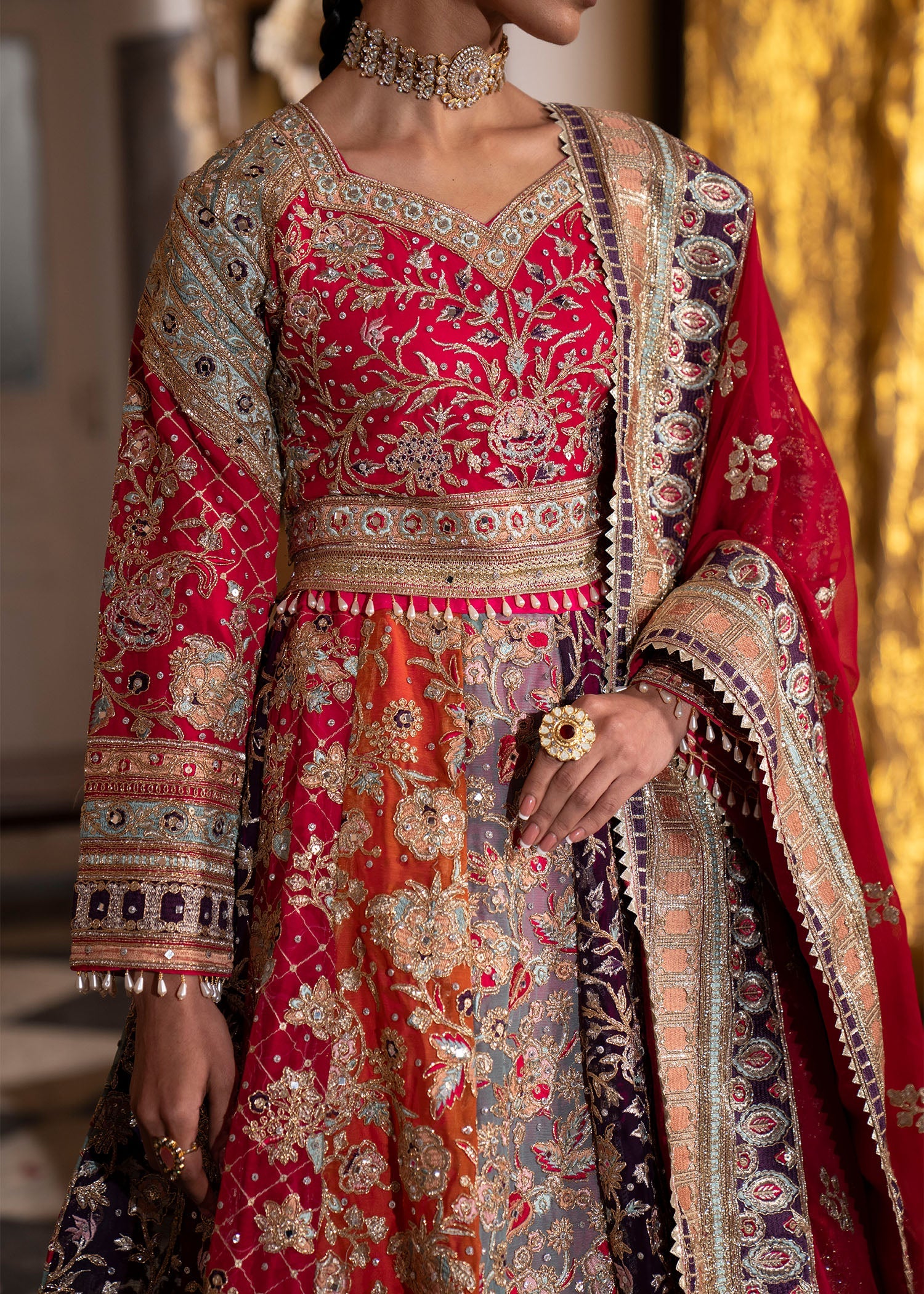 Charmuse Lehenga Suit Multi Color Online in Dubai DXB UAE Abudhabi Meena Bazaar