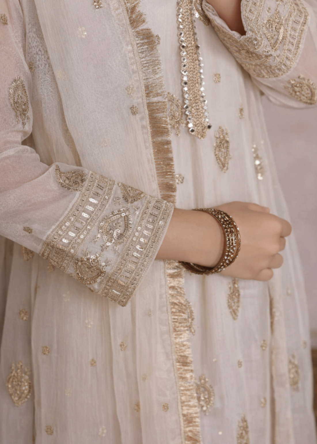 Chiffon Flared Pishwas with Straight Trouser Online in Dubai UAE Abudhabi Ajman Sharjah