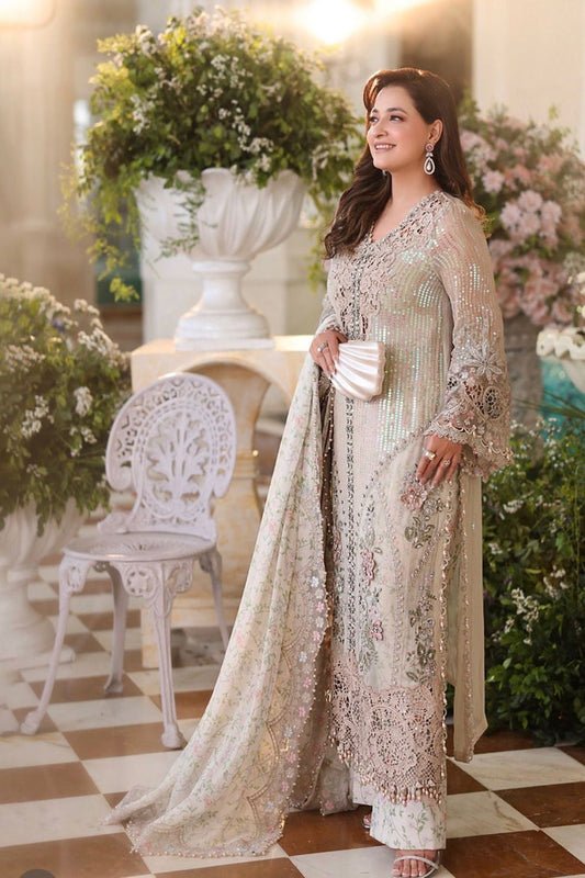 Chiffon Salwar Suit for Women Online in Dubai UAE Abudhabi Ajman Sharjah