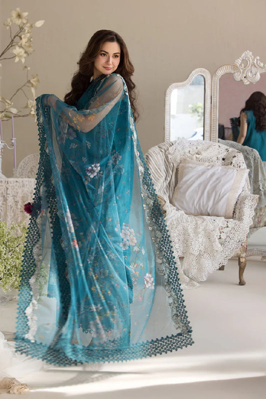 Sea Green Chikankari Lawn Suit