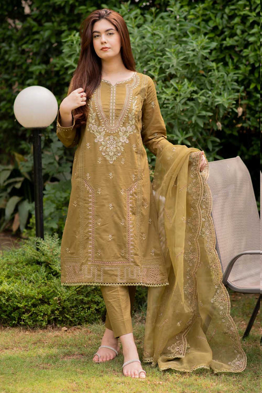 Embroidered Kurta with Pants
