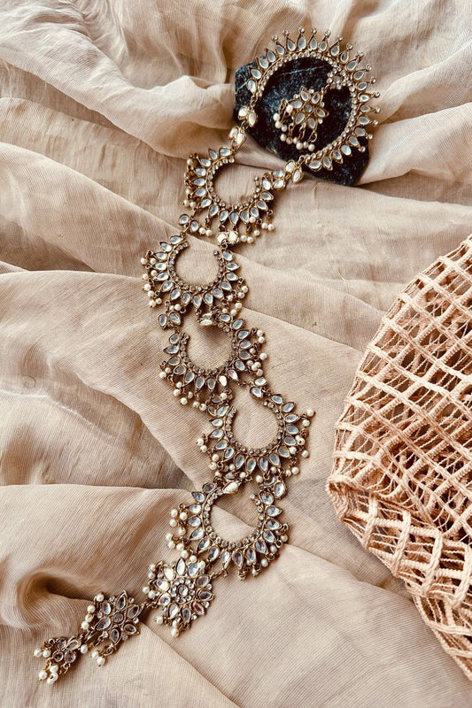 Copper Antique Hair Paranda with Tassels Online in Dubai UAE Abudhabi Ajman Sharjah