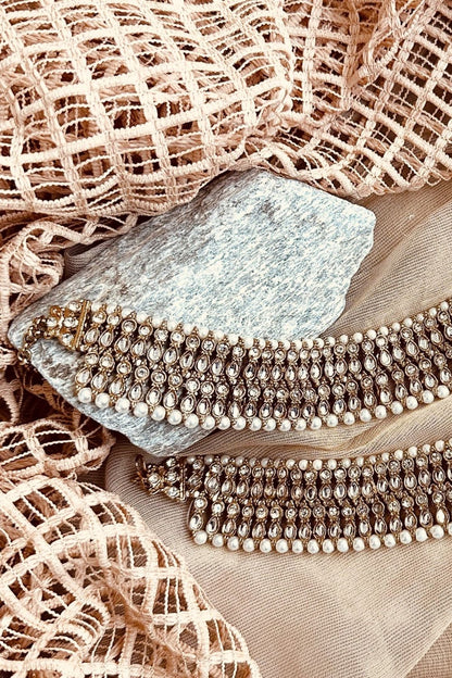 Copper Beaded Stone Work Anklet Online in Dubai UAE Abudhabi Ajman Sharjah