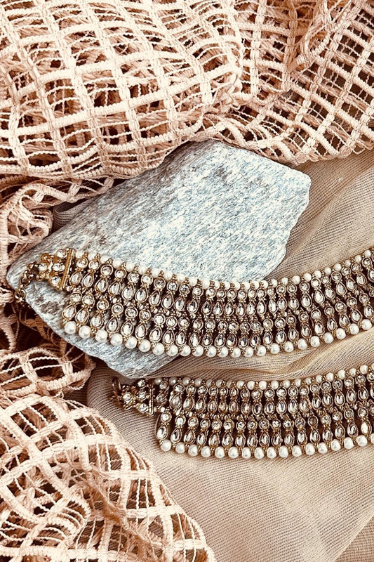 Copper Beaded Stone Work Anklet Online in Dubai UAE Abudhabi Ajman Sharjah