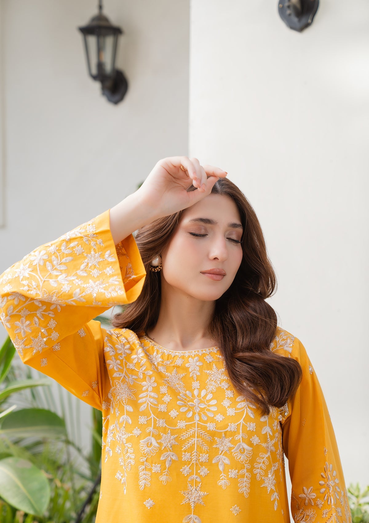 Cotton Embroidered Festive Kurta Set for Ladies Online in UK USA Canada