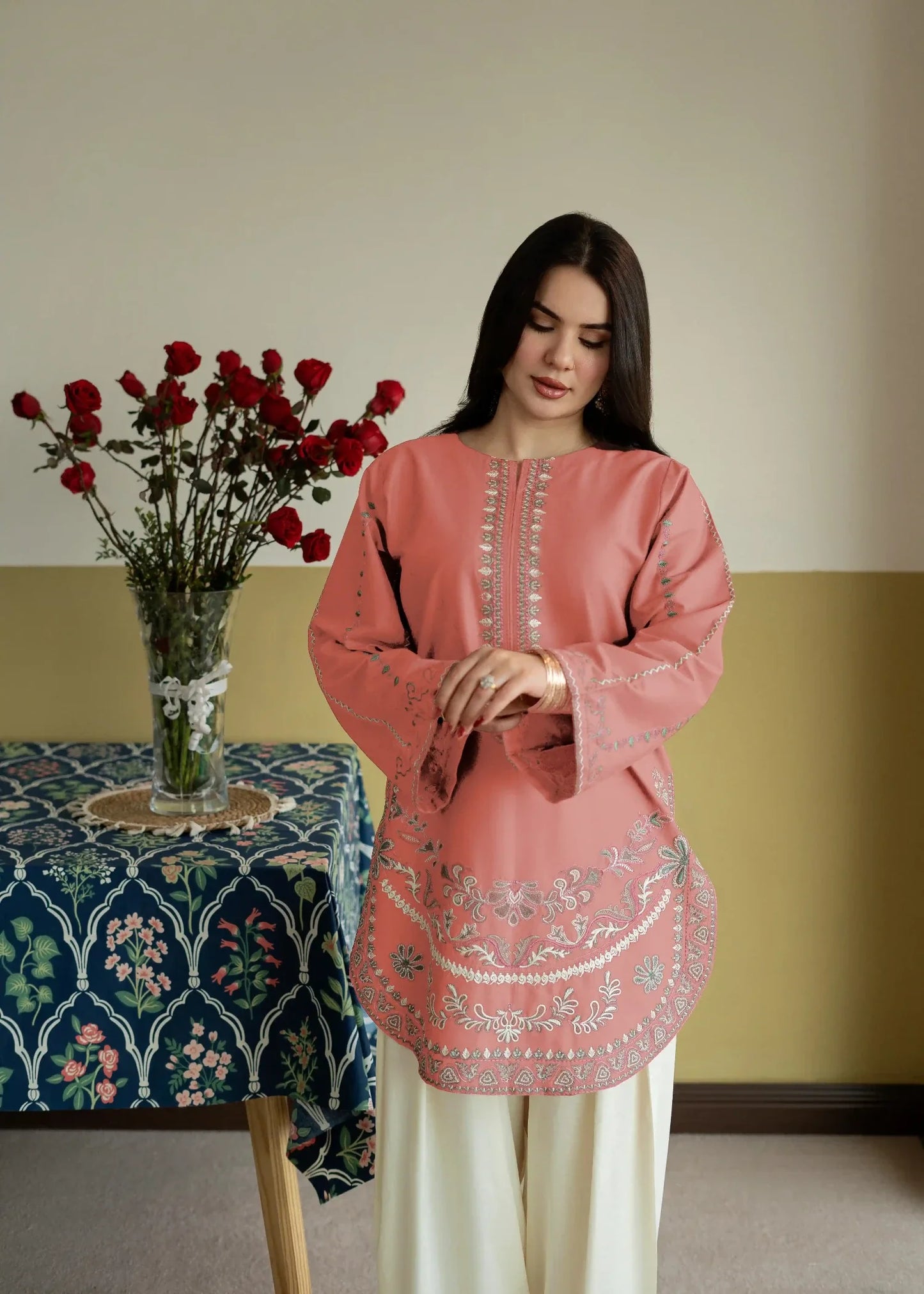Cotton Farshi Shalwar Kurta Set Online in Sri Lanka India Australia