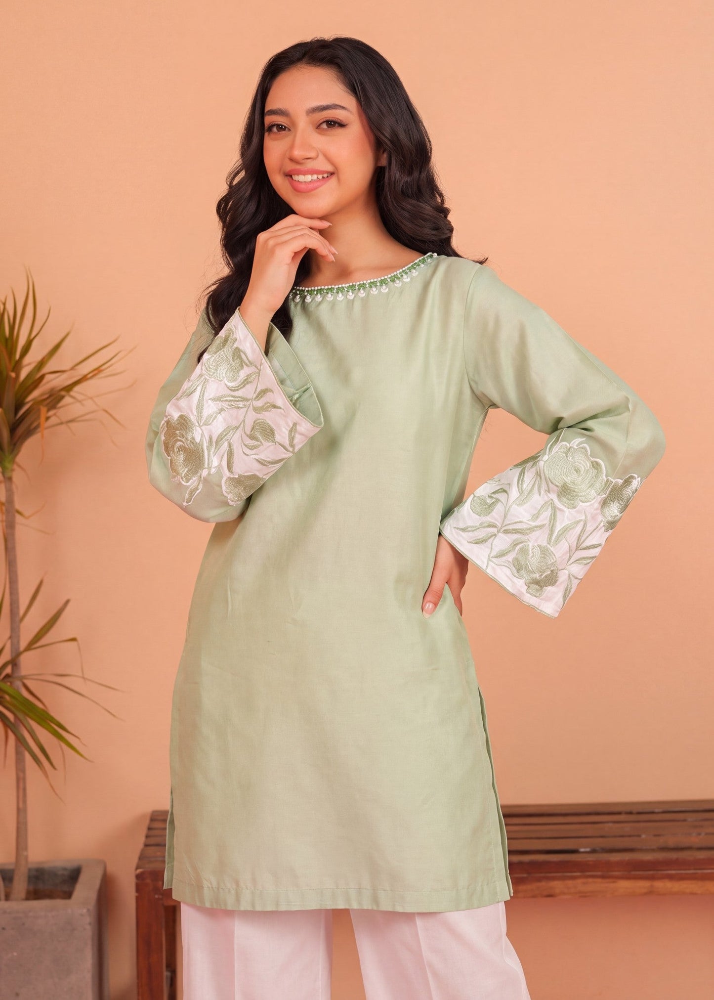Cotton Kurta Pajama Pistachio Green Online in Sri Lanka India Australia