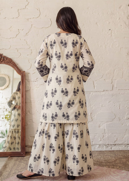 Cotton Patchwork Sharara for Women Online in KSA Riyadh Saudi Arabia Oman Bahrain Qatar