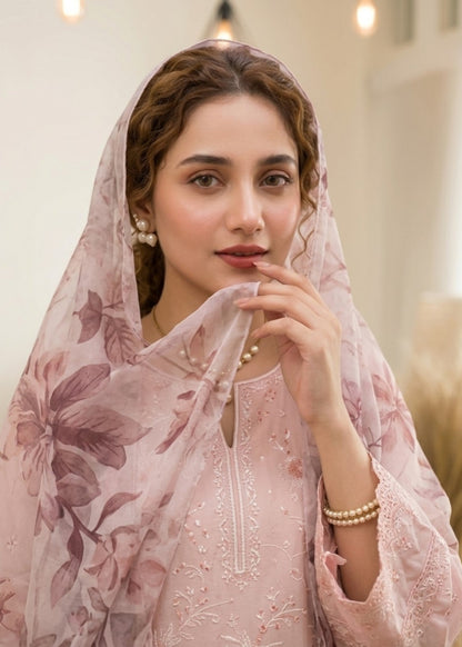 Cotton Pink Farshi Shalwar Suit Online in Dubai UAE Abudhabi Ajman Sharjah
