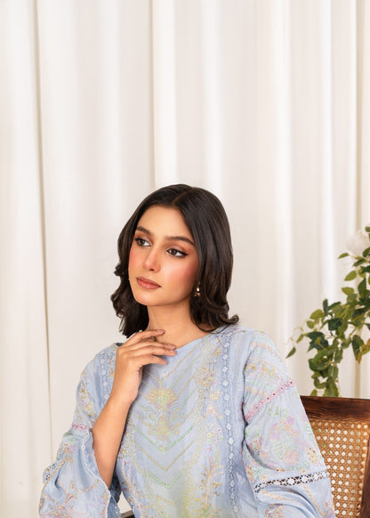 Cotton Silk Embroidered Suit for Women Online in Sri Lanka India Australia