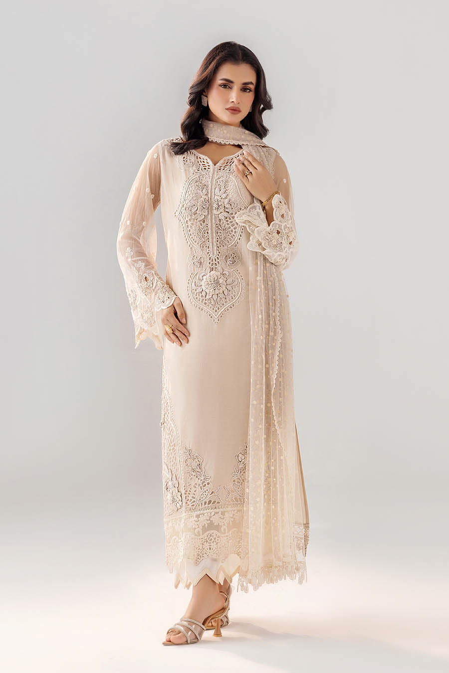 Cotton Suit with Net Dupatta for Women Online in Dubai DXB UAE Abudhabi Meena Bazaar