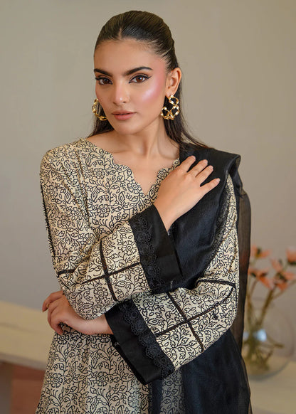 Long Cotton Kurta Set with Dupatta