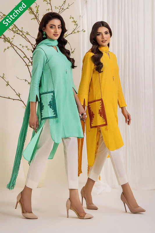 Readymade Pure Khaadi Cotton Suit