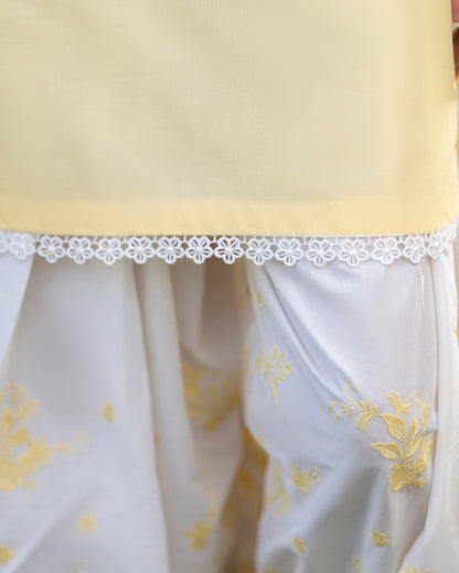 Cream Embroidered Chiffon Ladies Suit Online in KSA Riyadh Saudi Arabia Oman Bahrain Qatar