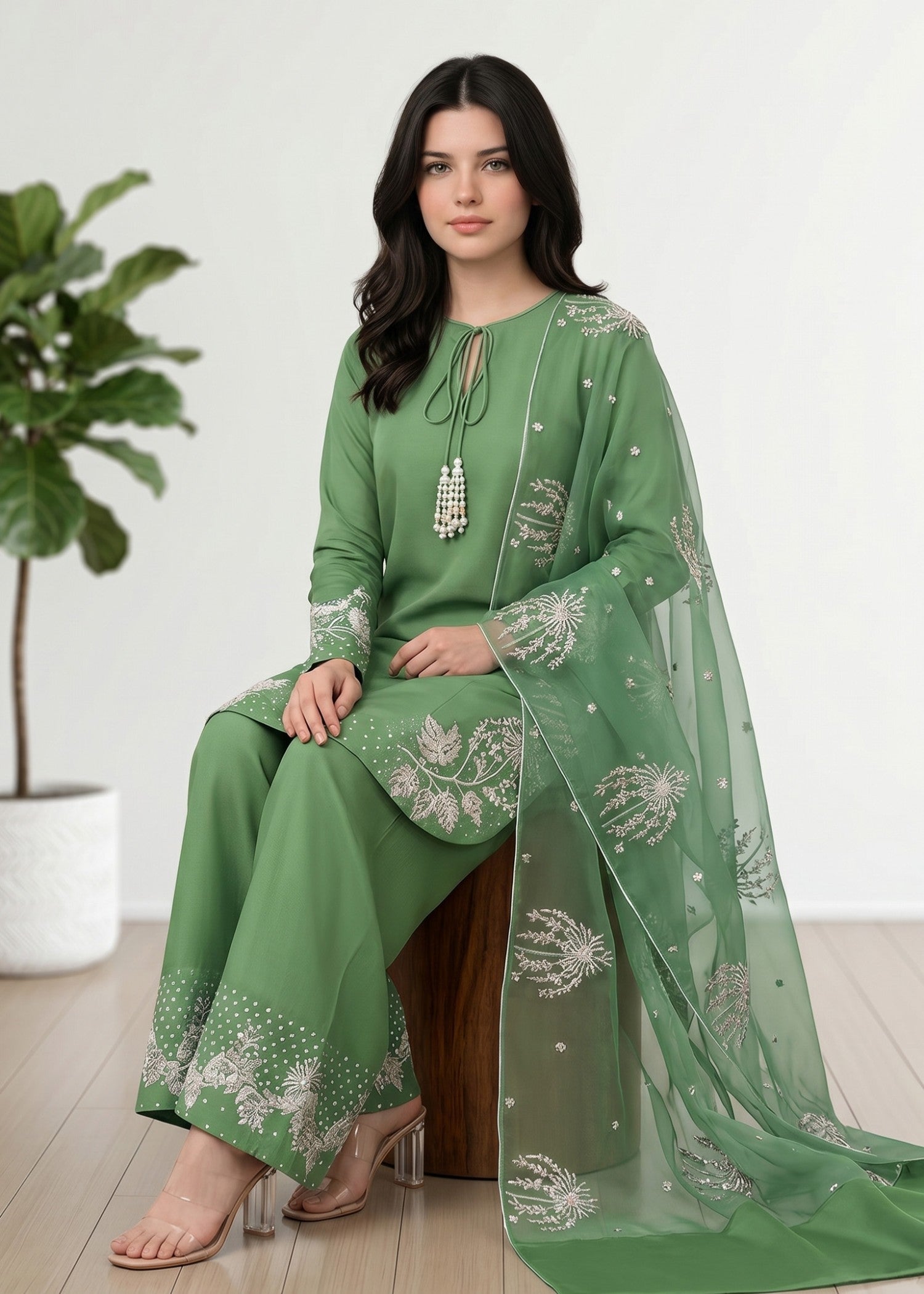 Daily Wear Cotton Embroidered Suit Online in KSA Riyadh Saudi Arabia Oman Bahrain Qatar