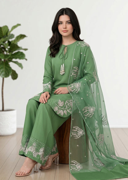 Daily Wear Cotton Embroidered Suit Online in KSA Riyadh Saudi Arabia Oman Bahrain Qatar