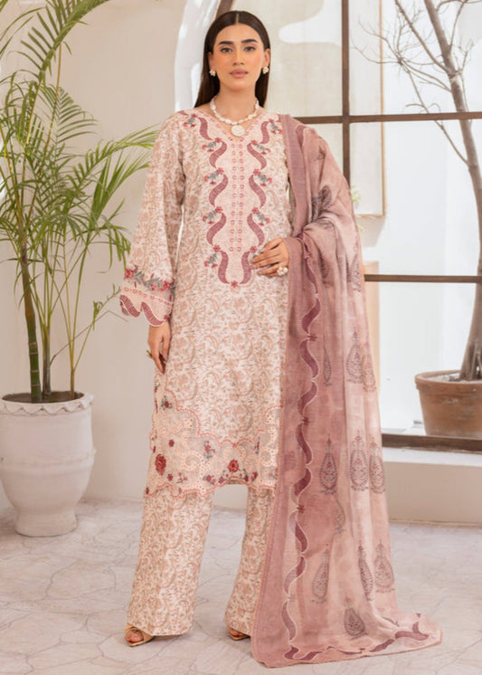 Daily Wear Pink Cotton Straight Trouser Suit Online in Sri Lanka India Australia