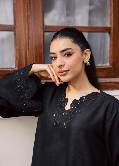Black Lawn Kurta Set for Women Online in Sri Lanka India Australia