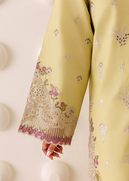 Daily Wear Yellow Lawn Pakistani Suit Online in UK USA Canada