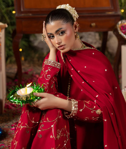 Designer Gold Raw Silk Suit Online in UK USA Canada