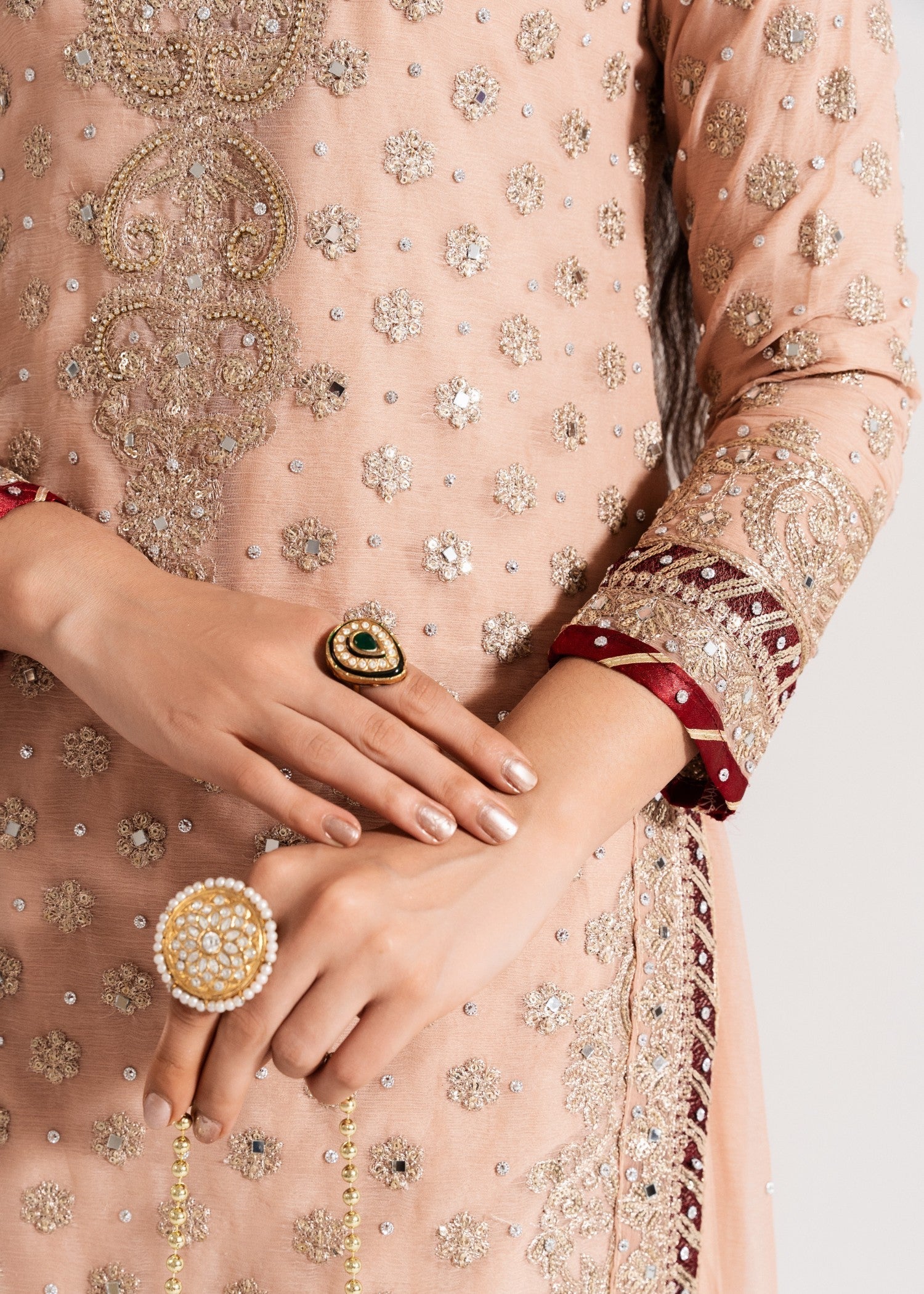 Designer Pink Embellished Sharara Gharara Online in KSA Riyadh Saudi Arabia Oman Bahrain Qatar
