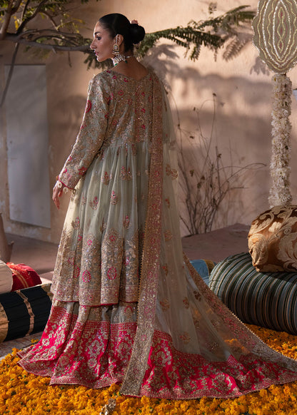 Designer Pistachio Green Chiffon Shalwar Kameez Online in KSA Riyadh Saudi Arabia Oman Bahrain Qatar
