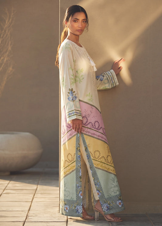 Designer Poly Silk Kaftan Dress Online in Sri Lanka India Australia
