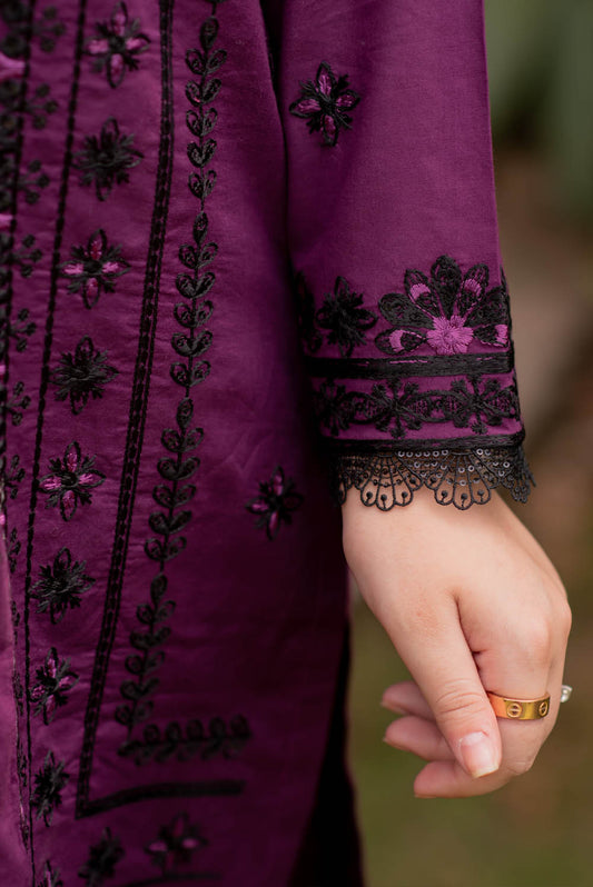 Lawn Embroidered Kurta with Pants