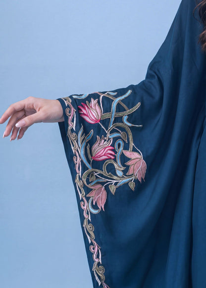Dhanak Embroidered Short Kaftan Pakistani Suit Online in Sri Lanka India Australia