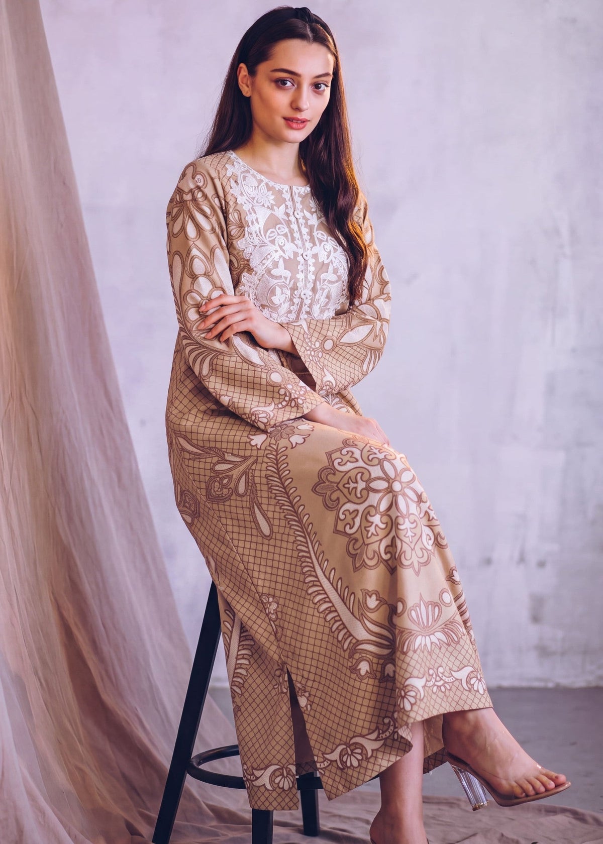 Dhanak Kaftan Winter Wear Online in Dubai UAE Abudhabi Ajman Sharjah