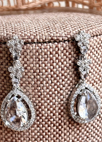 Elegant 3 Piece Zircon Necklace Set Online in UK USA Canada