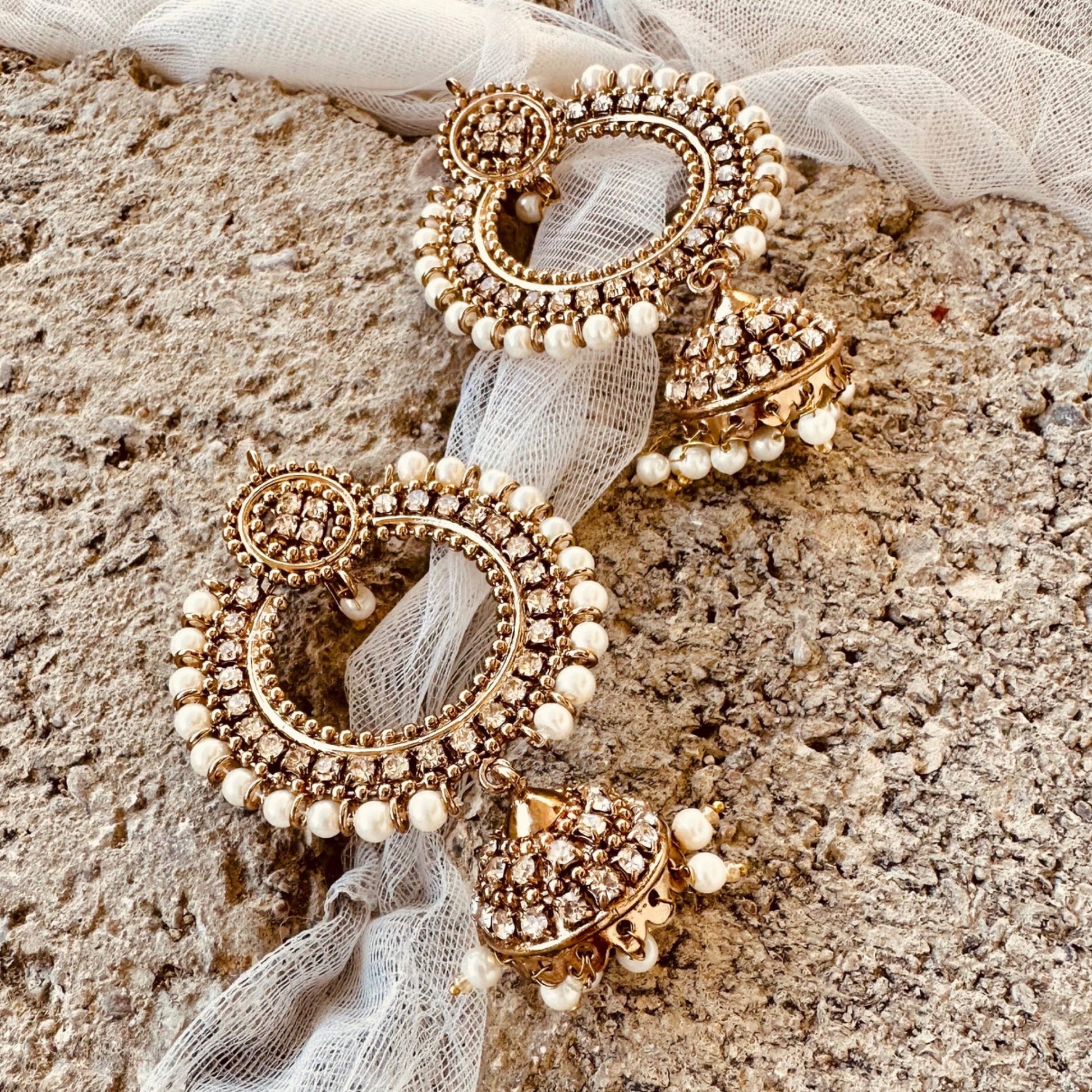 Elegant Copper Jewellery Set with Stone Work Online in KSA Riyadh Saudi Arabia Oman Bahrain Qatar