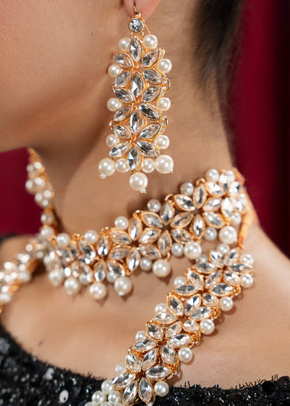 Elegant Pearl Choker Set Online in Dubai UAE Abudhabi Ajman Sharjah