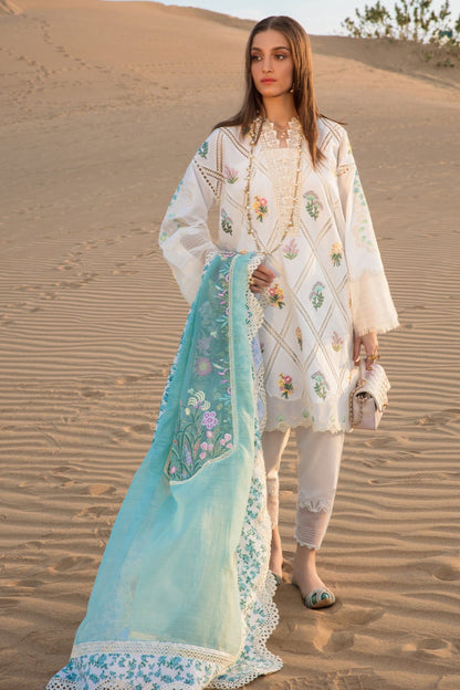 Ivory Chikankari Lawn Suit