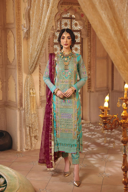 Turquoise Suit (Made-to-Order)