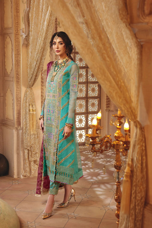Turquoise Suit (Made-to-Order)