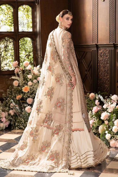 Ivory Handmade Suit with Pearl Work