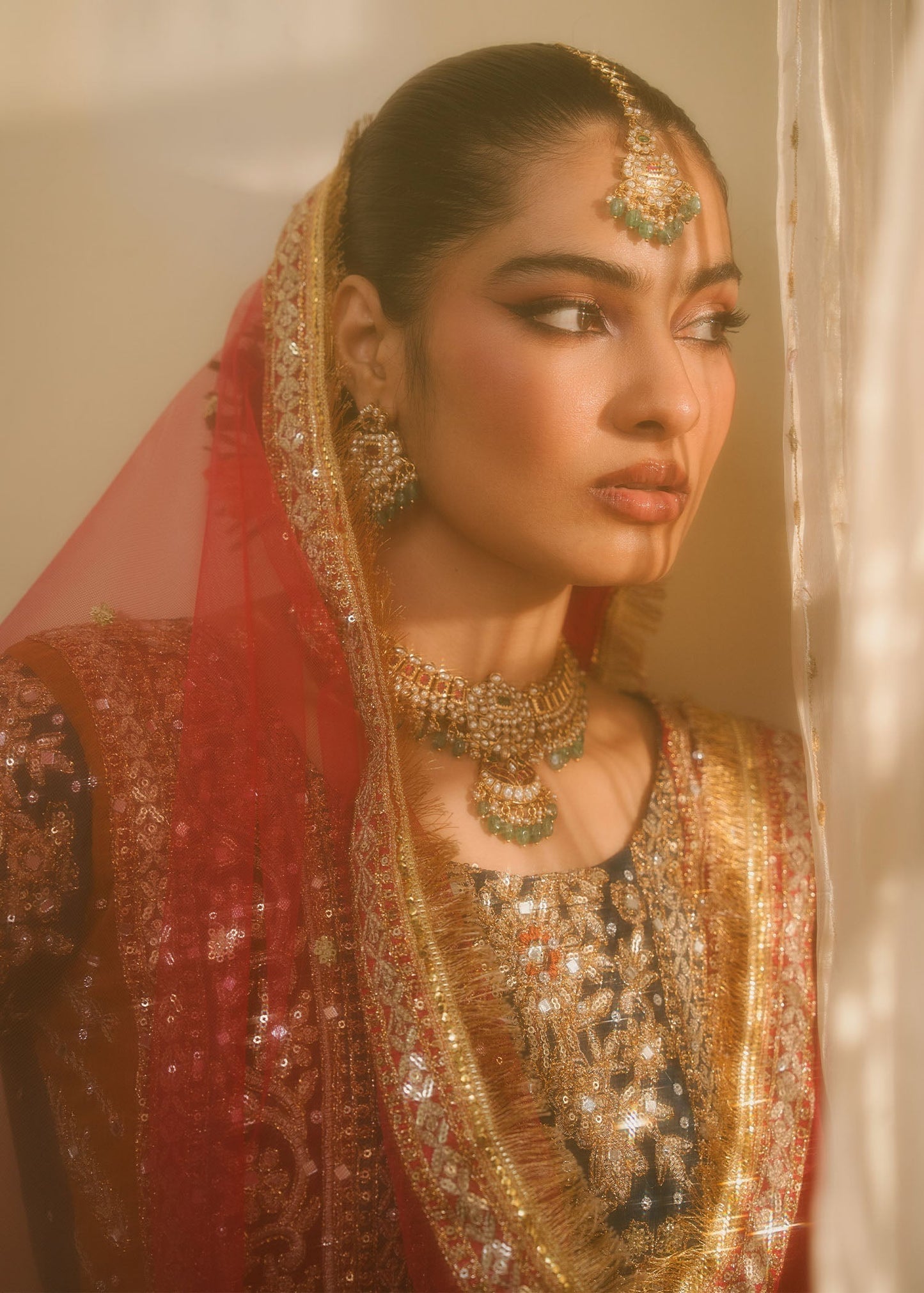 Embellished Chiffon Gharara Suit for Women Online in Dubai DXB UAE Abudhabi Meena Bazaar