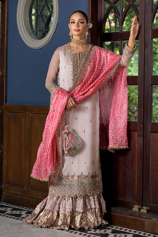 Embellished Gloss Silk Sharara Gharara Online in KSA Riyadh Saudi Arabia Oman Bahrain Qatar