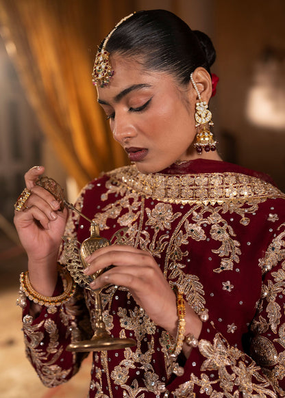 Embellished Ivory Chiffon Lehenga for Wedding Online in Dubai UAE Abudhabi Ajman Sharjah