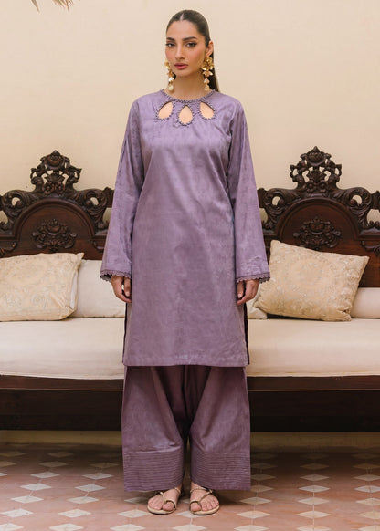 Embellished Mauve Lawn Shalwar Kameez Online in Dubai DXB UAE Abudhabi Meena Bazaar