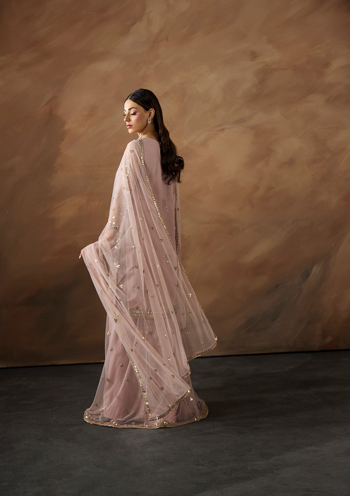 Embellished Net Festive Wear Online in UK USA Canada