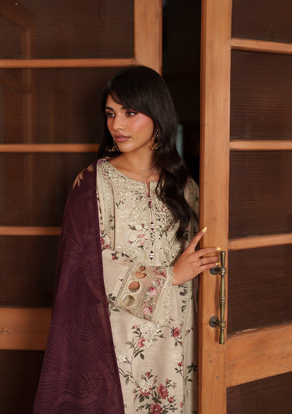 Embroidered Alabaster Lawn Salwar Kameez Online in KSA Riyadh Saudi Arabia Oman Bahrain Qatar