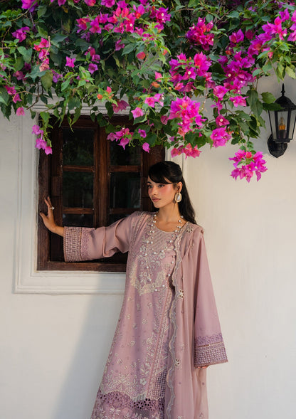 Embroidered Baby Pink Lawn Salwar Kameez Online in Sri Lanka India Australia