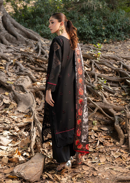 Embroidered Black Lawn Suit for Women Online in Sri Lanka India Australia