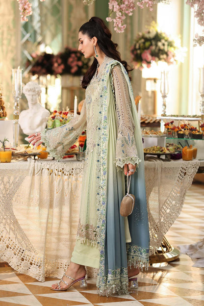Embroidered Chiffon Ladies Shalwar Kameez Online in UK USA Canada