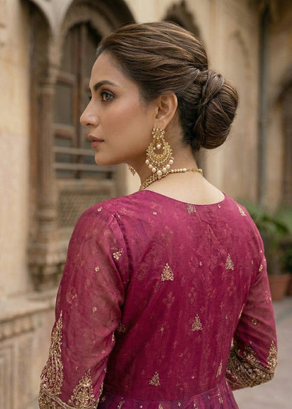 Embroidered Chiffon Multi Salwar Suit Online in Dubai UAE Abudhabi Ajman Sharjah