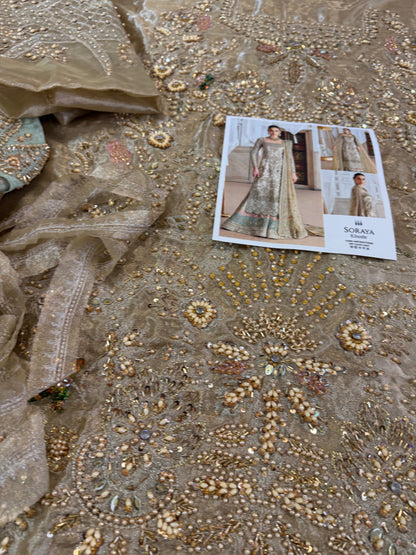 Embroidered Chiffon Pakistani Wedding Dresses Online in UK USA Canada